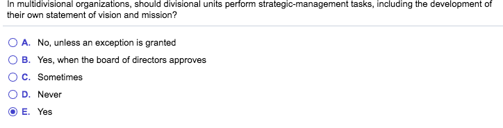 King and Cleland recommend that organizations