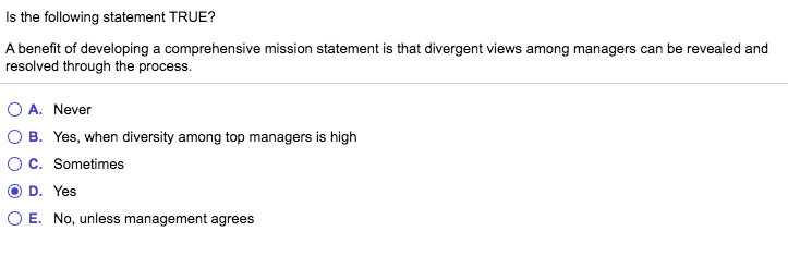 King and Cleland recommend that organizations