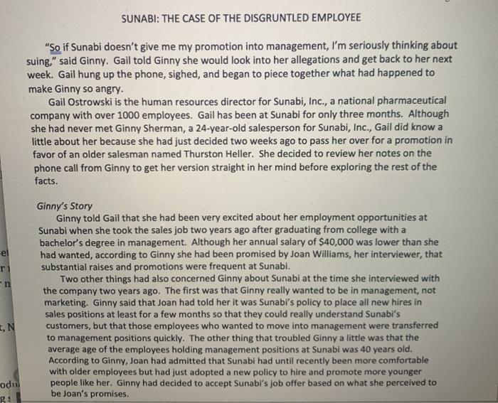 Note: You may do this case in your teams, in