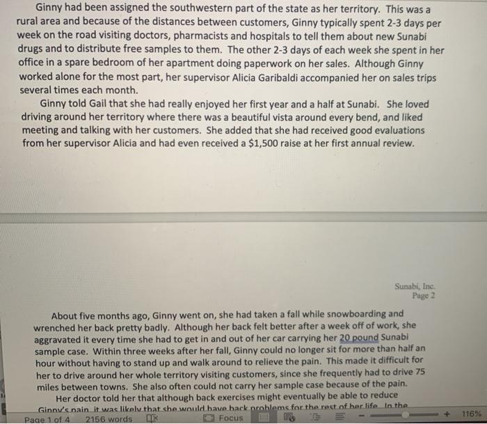 Note: You may do this case in your teams, in