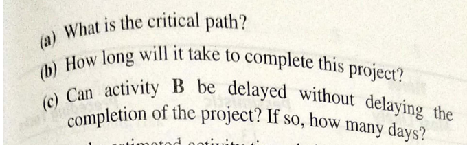 n 8. Given the following network, D7 A8 G5 C3 E6