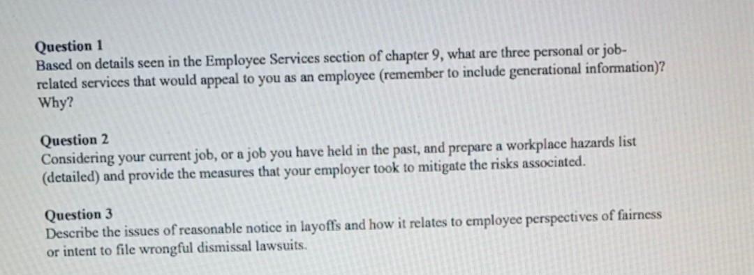 Question 1 Based on details seen in the Employee