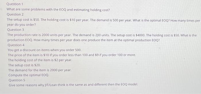please answer all questions, thanks!! What are
