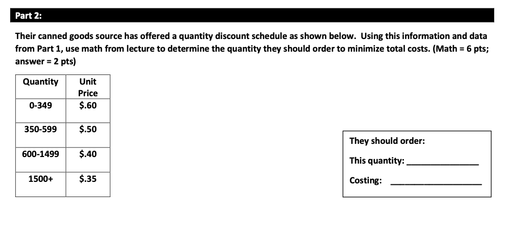 Background: Wes and Steve are partners in a lunch