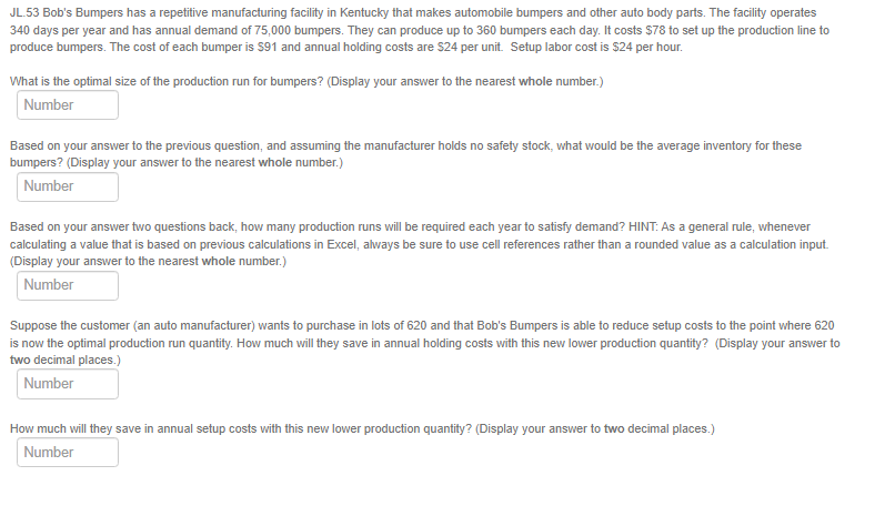 JL.53 Bob's Bumpers has a repetitive