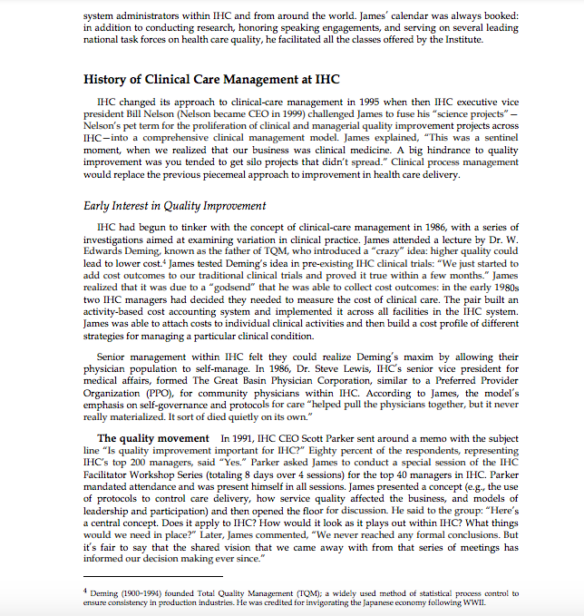 Please reference the below case study to answer