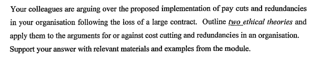 Your colleagues are arguing over the proposed