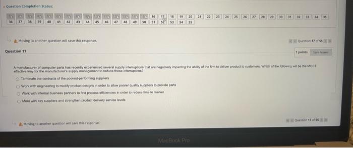 Question Completion Status: 16 12 18 22 28 11 25