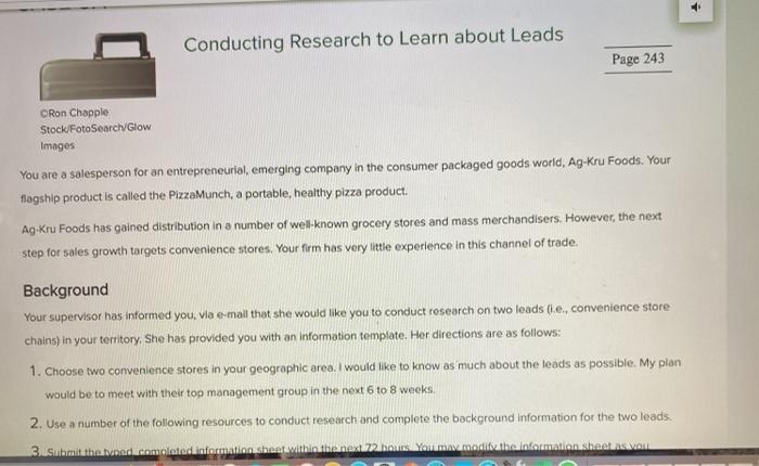 answer 3 questions - Conducting Research to Learn