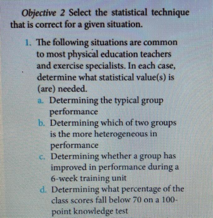 Complete Problem 1 (C,E,G only) Objective 2