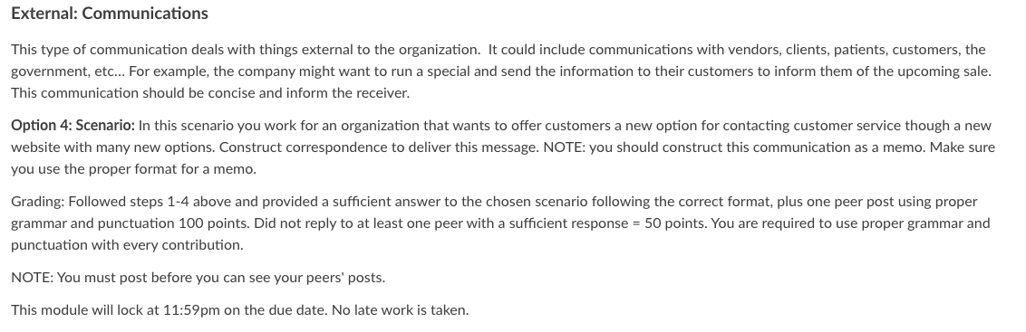 81 81 DO: Week 2: Activity Discussion // Four