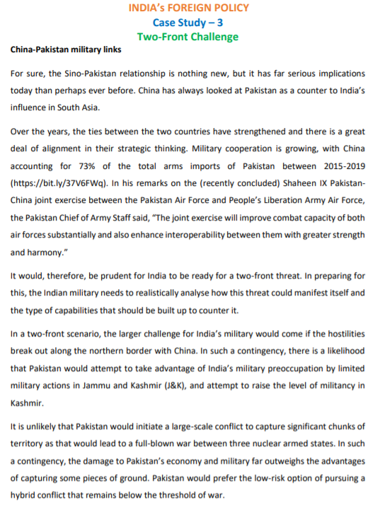 Question: Make a SWOT* analysis of Indias defence