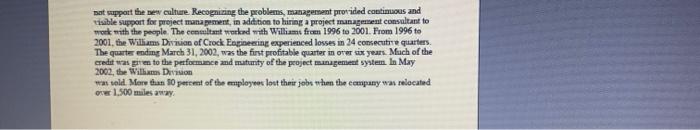 Williams Machine Tool Company Far 85 years, the