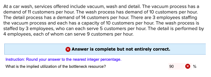 At a car wash, services offered include vacuum,