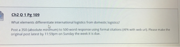 Ch2 Q 1 Pg 109 What elements differentiate