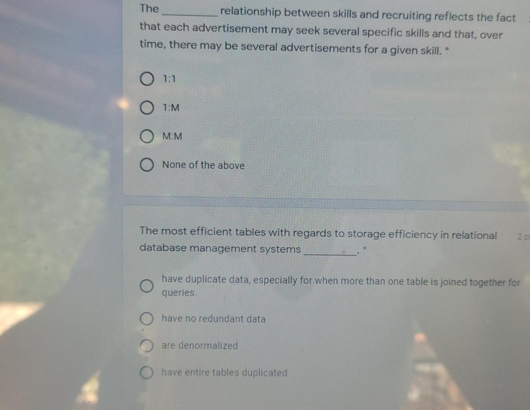 The relationship between skills and recruiting