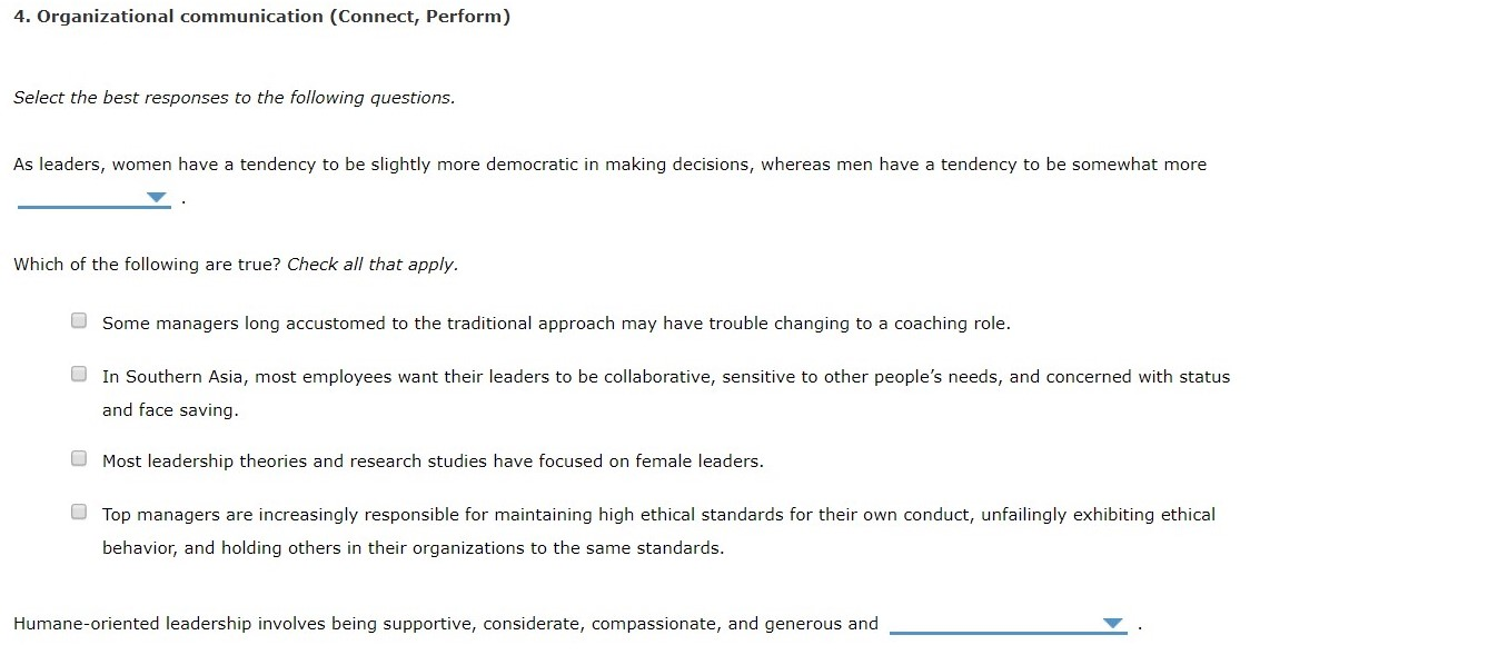 4. Organizational communication (Connect,