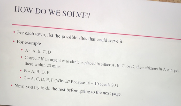 answer the last slide that says "now do it