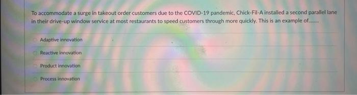 To accommodate a surge in takeout order customers