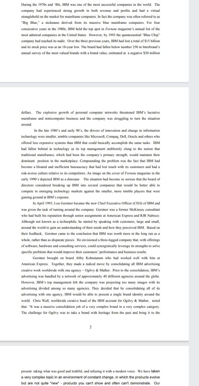 need solution for this case study 2. Evaluate