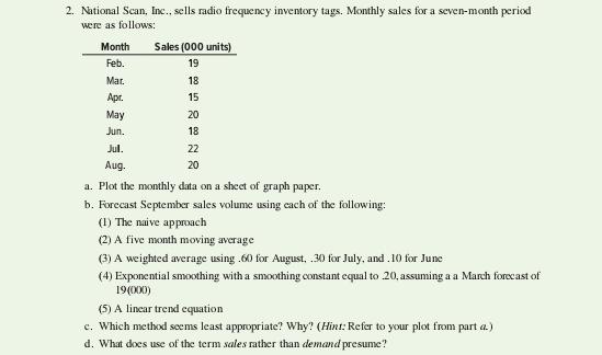 SUBJECT - OPERATIONS MANAGEMENT ** Please solve