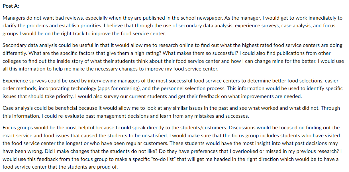 Clearly write whose post you are responding to