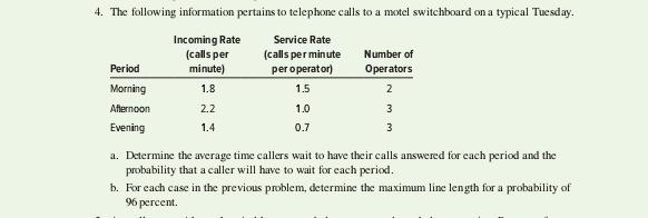 SUBJECT - OPERATIONS MANAGEMENT ** Please solve