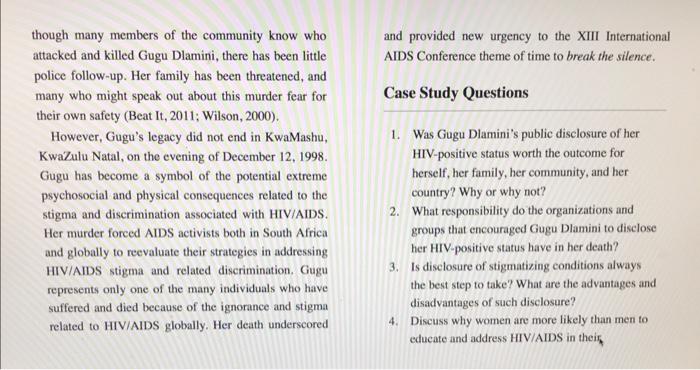 Answer the case study questions, will give thumbs