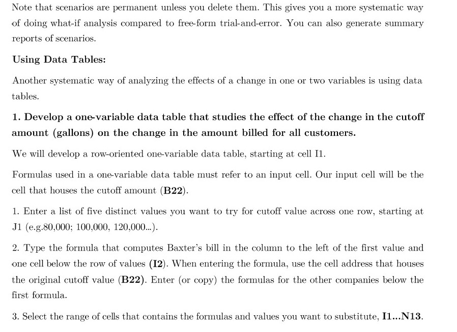 Below Excel File: While Answering write down