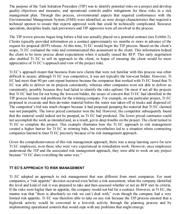question 2.Elaborate on risk assessment as per