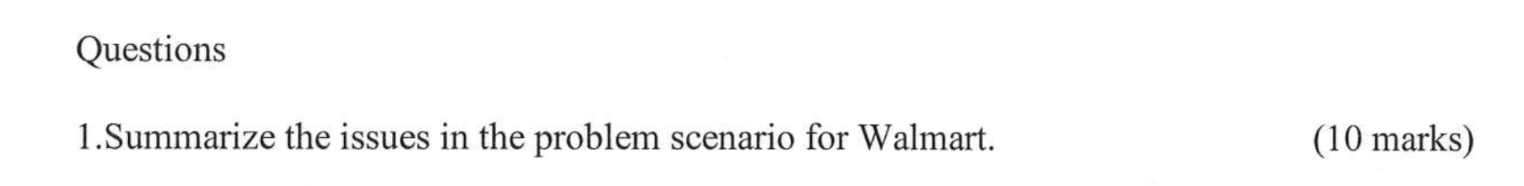 A case study by William Kerr explores Walmart's
