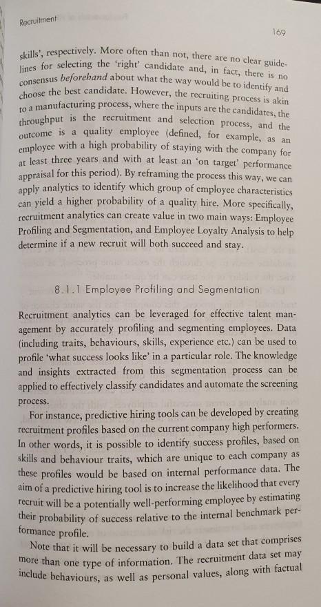 HR How would you measure the efficiency and