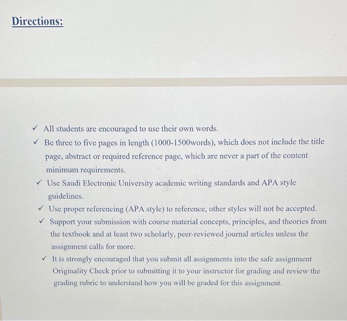 Case Study Weight: 10 Marks Students are supposed