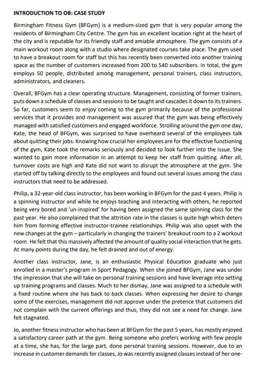 Using the Big 5 theory on individual differences,