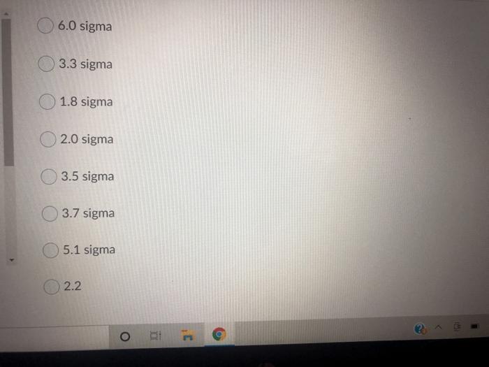 Question 2 (1 point) You sample 67 consecutive