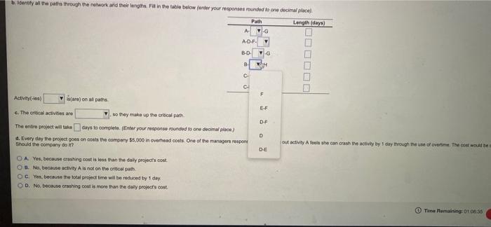 42 Consider the owing project active Chat the