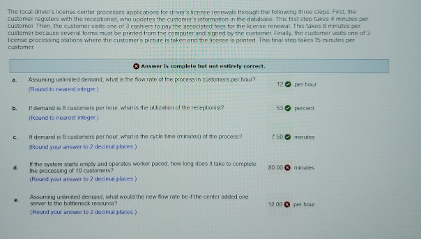 The local driver's license center processes