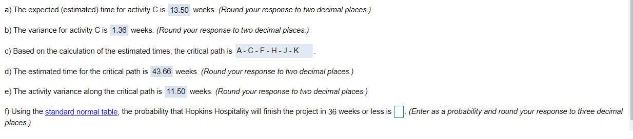 % Problem 3.17b Ross Hopkins, president of