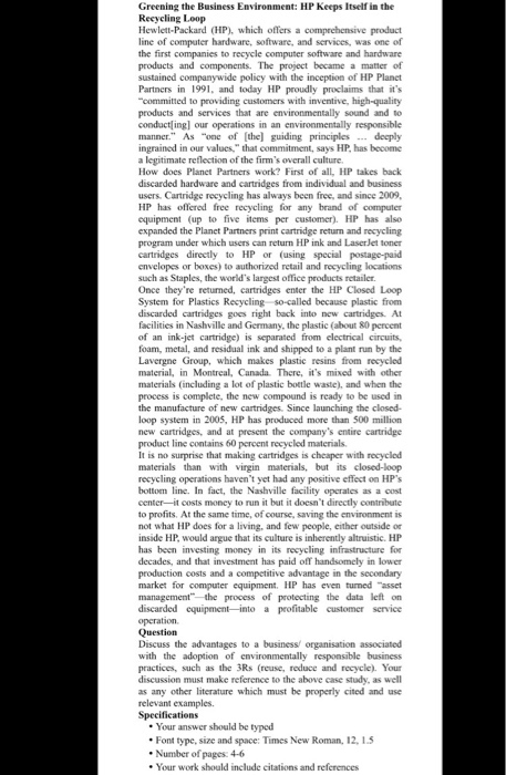 Please draw up a conclusion for this assignment