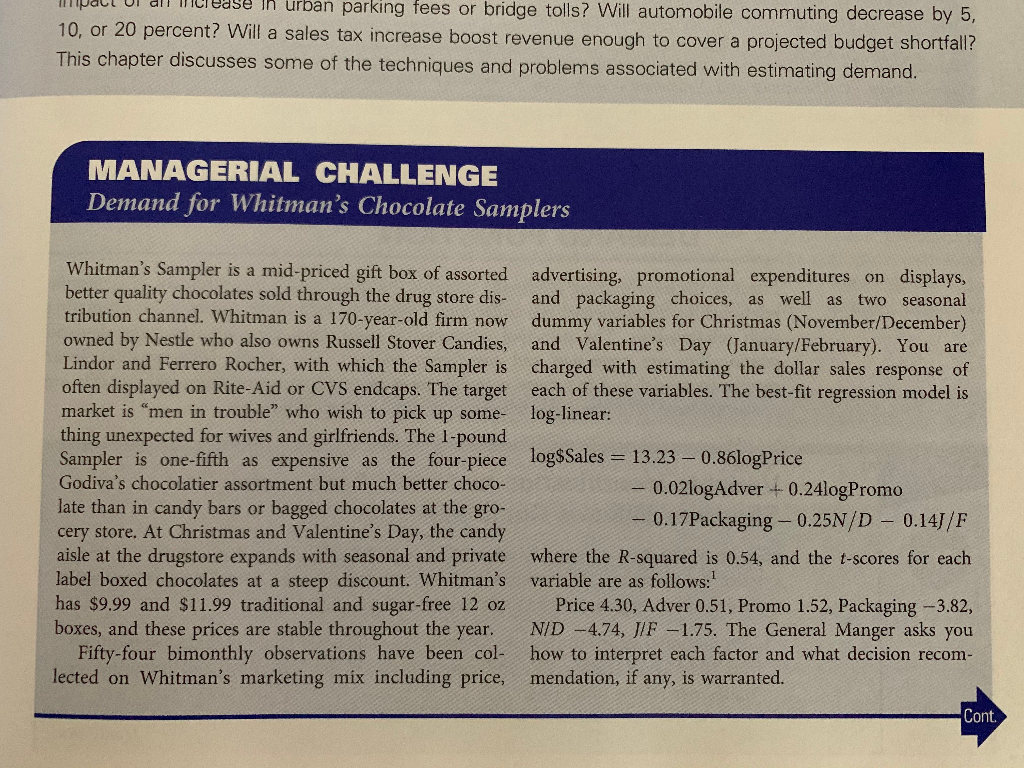 Please read the managerial challenge and answer