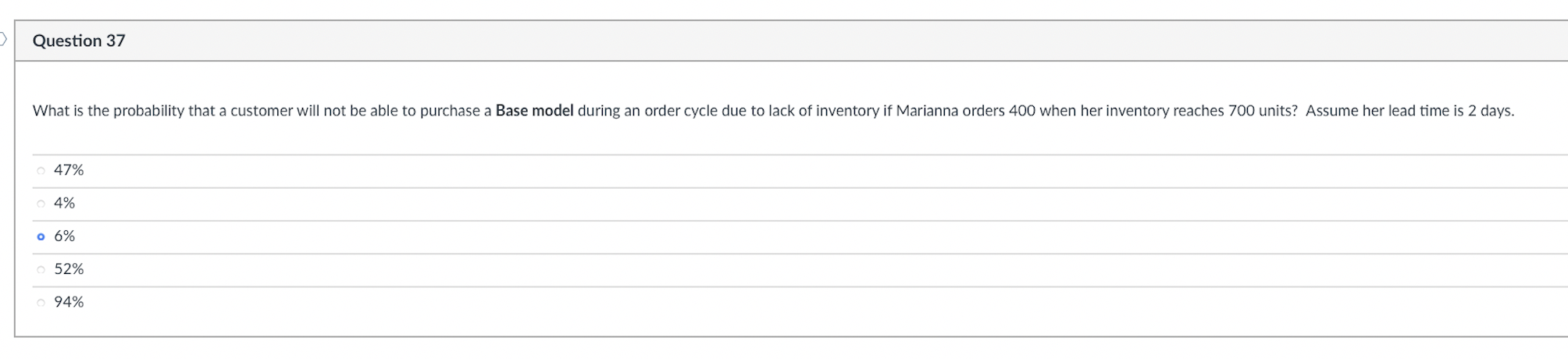 The options are randomly ticked for now. U
