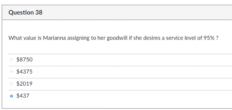 The options are randomly ticked for now. U