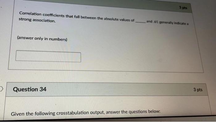 Help centre D Question 19 Bivariate regression