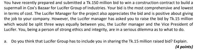 answer the question below You have recently