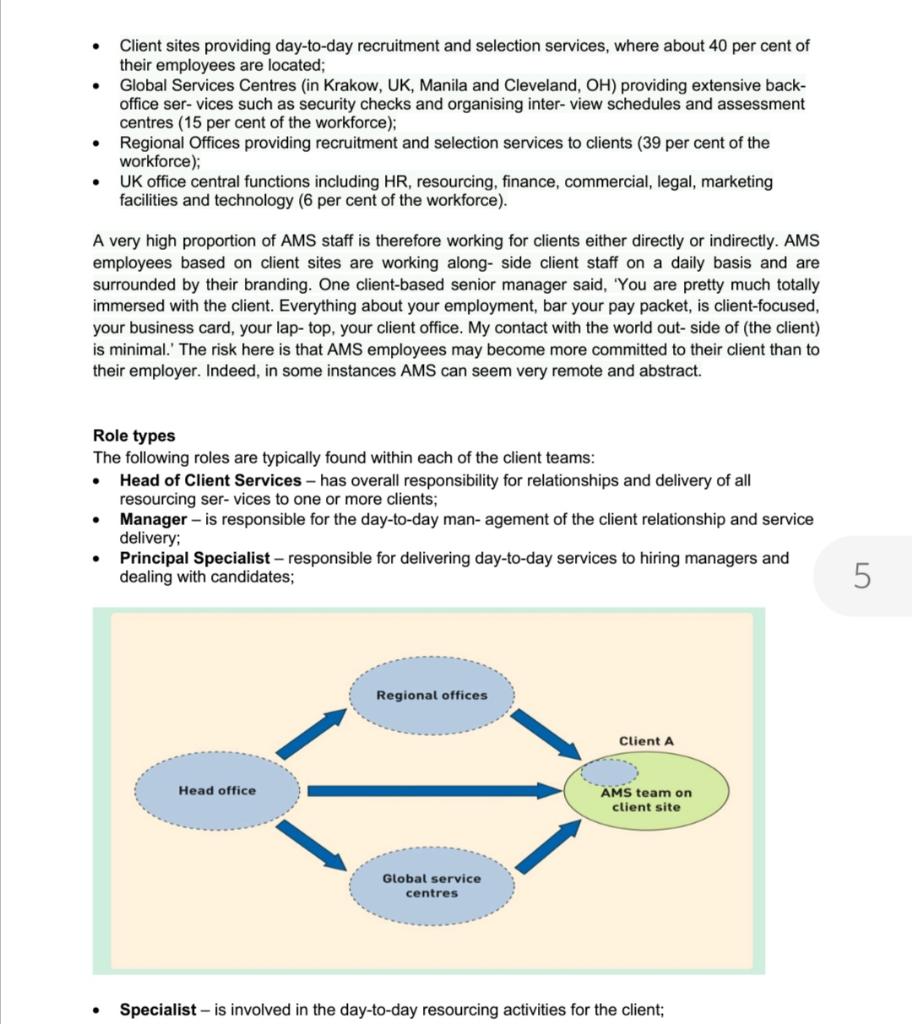 READ THE CASELET BELOW AND ANSWER ALL QUESTIONS