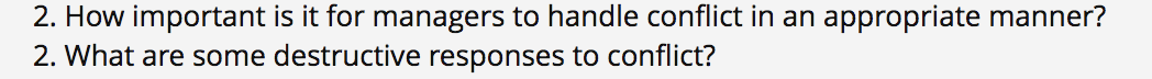 2. How important is it for managers to handle