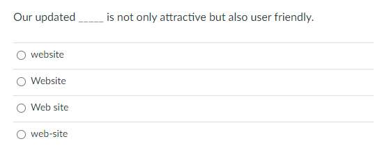 Our updated is not only attractive but also user