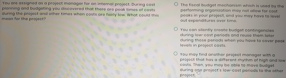 You are assigned as a project manager for an