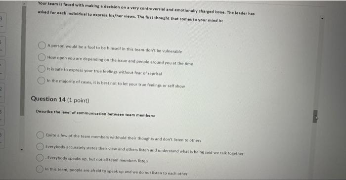 Your team is faced with making a decision on a