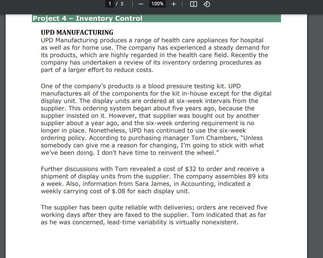 ****I only need help figuring out the correct